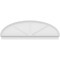 Ekena Millwork Elliptical 3 Spoke Architectural Grade PVC Combination Pediment, 82"W x 27-3/8"H x 2-3/4"P PEDPC082X275ELL03 - alternate 5